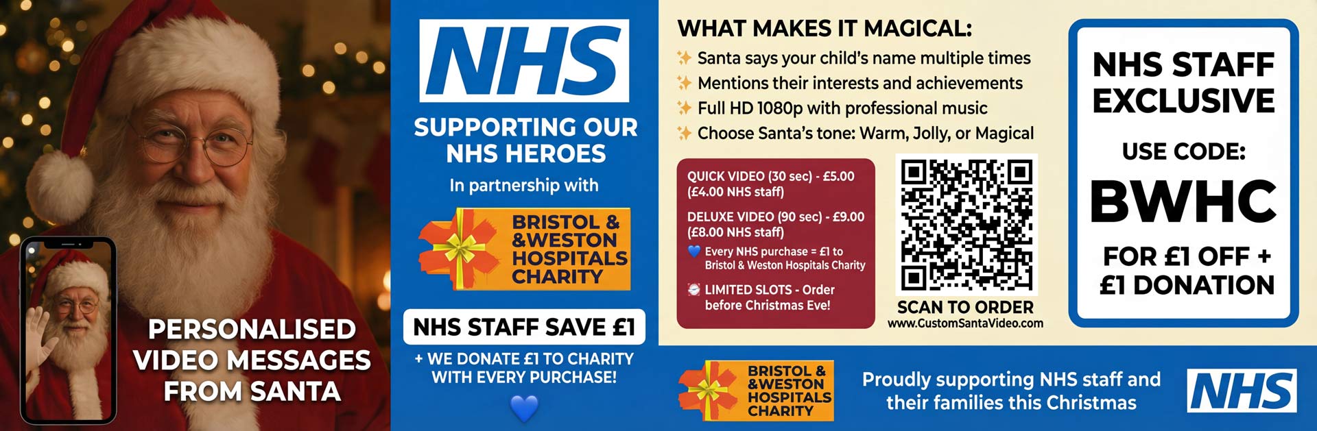 Personalized Santa Video Campaign - BWHC